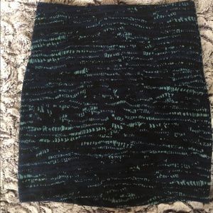 BCBG Generation Multicolor Mini Skirt. Size XXS